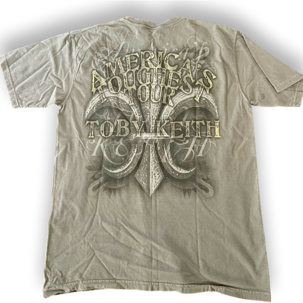 Toby Keith “Americas Toughest Tour” New Orleans Exclusive Concert T-Shirt: LG